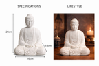 3D Printed Buddha Statue – Minimal Zen Home Décor (Multiple Sizes Available)